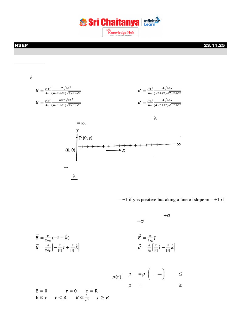 Physics Problems on Electric and Magnetic Fields | PDF | Force ...