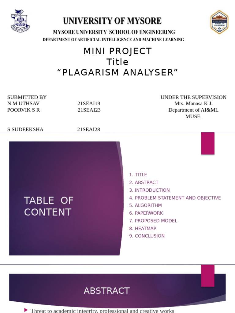 Plagiarism Detection System Overview | PDF | Machine Learning | Plagiarism