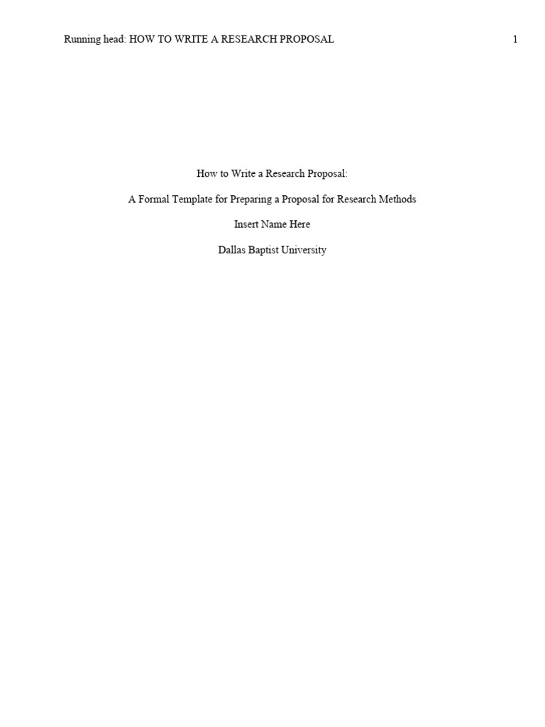 Research Proposal Writing Guide | PDF | Hypothesis | Abstract (Summary)