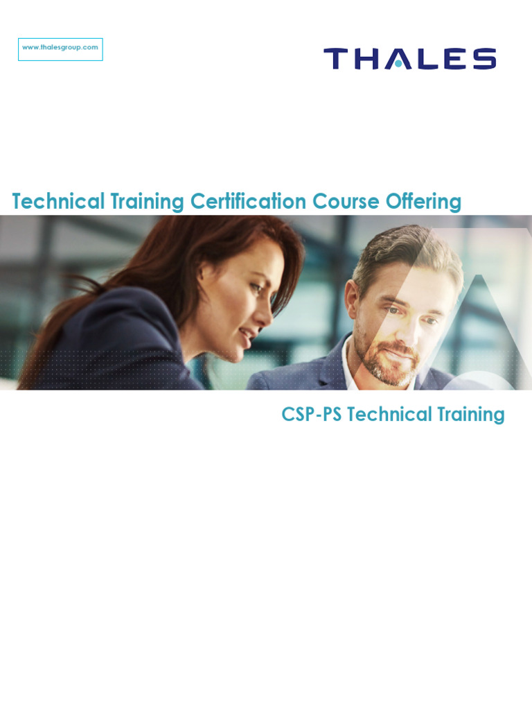 CSP PS TT Certification Course Offering - Oct2025 - Rev T | PDF | Cloud  Computing | Security