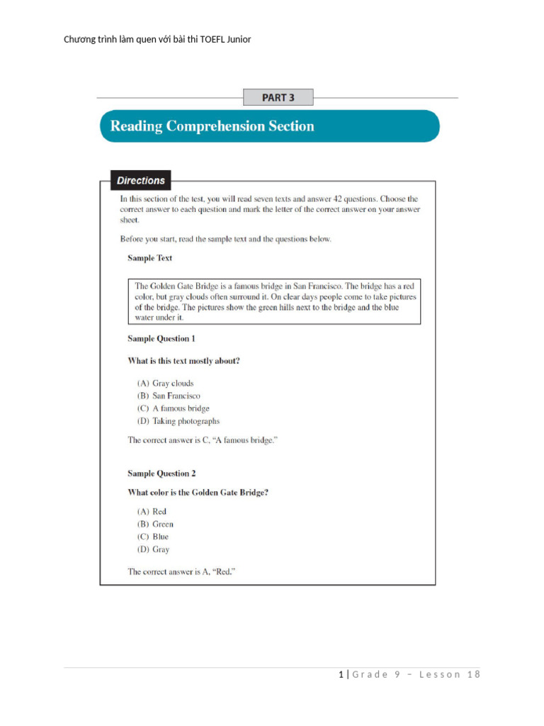 Handout Lesson 18 - Students | PDF