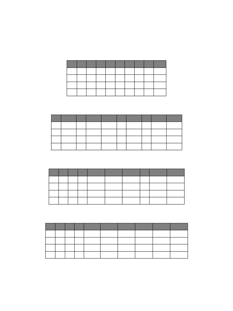 Tablas Simplex Final | PDF | Matemáticas Aplicadas | Algoritmos