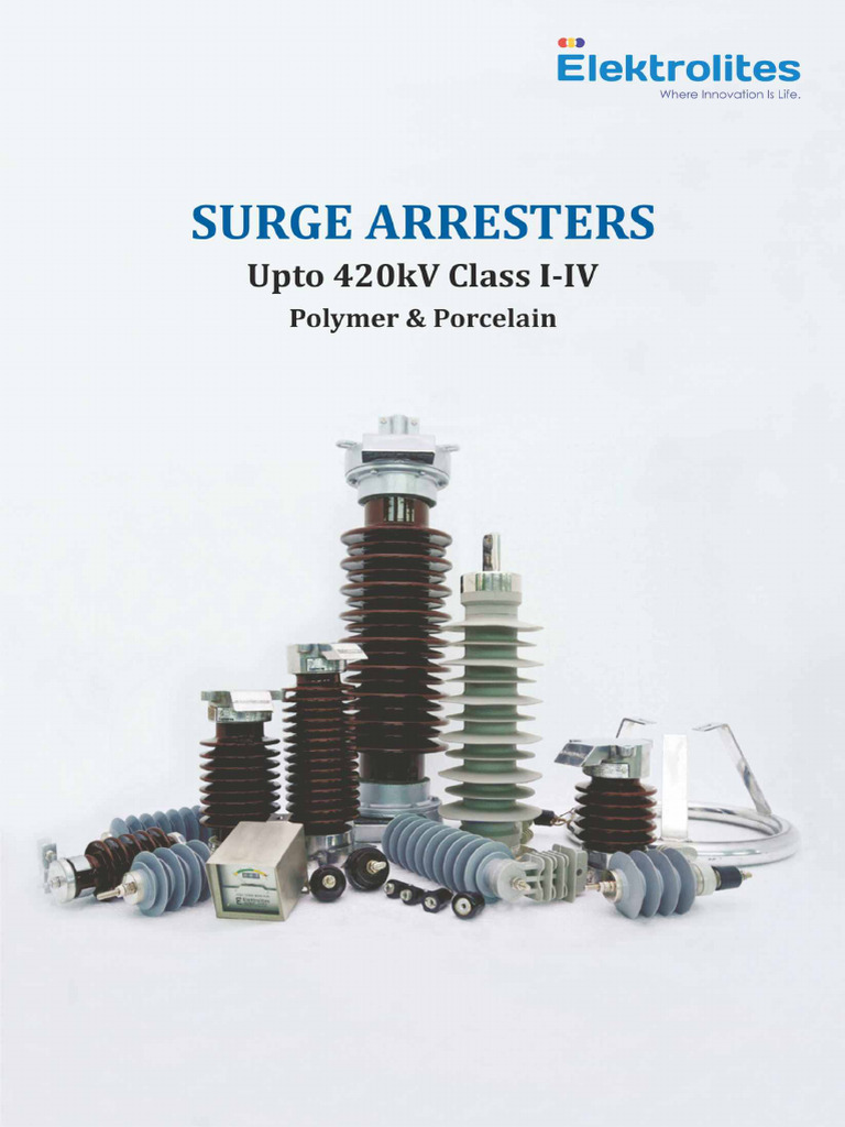 Elektrolite SurgeArresters Brochure | PDF