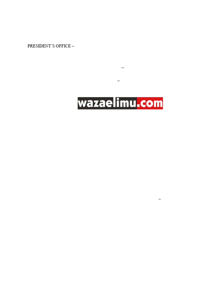 Tanzania Form One Computer Science Exam | PDF | Computer Hardware ...