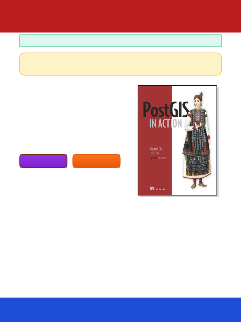 PostGIS in Action Regina O. Obe ebook safe download | PDF | Geographic ...
