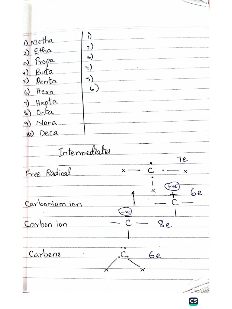 Organic Chemistry Notes (Adamjee) | PDF