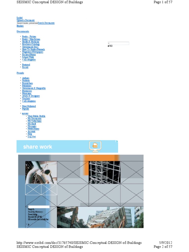 SEISMIC Conceptual DESIGN of Buildings | PDF | Scribd | Tag (Metadata)