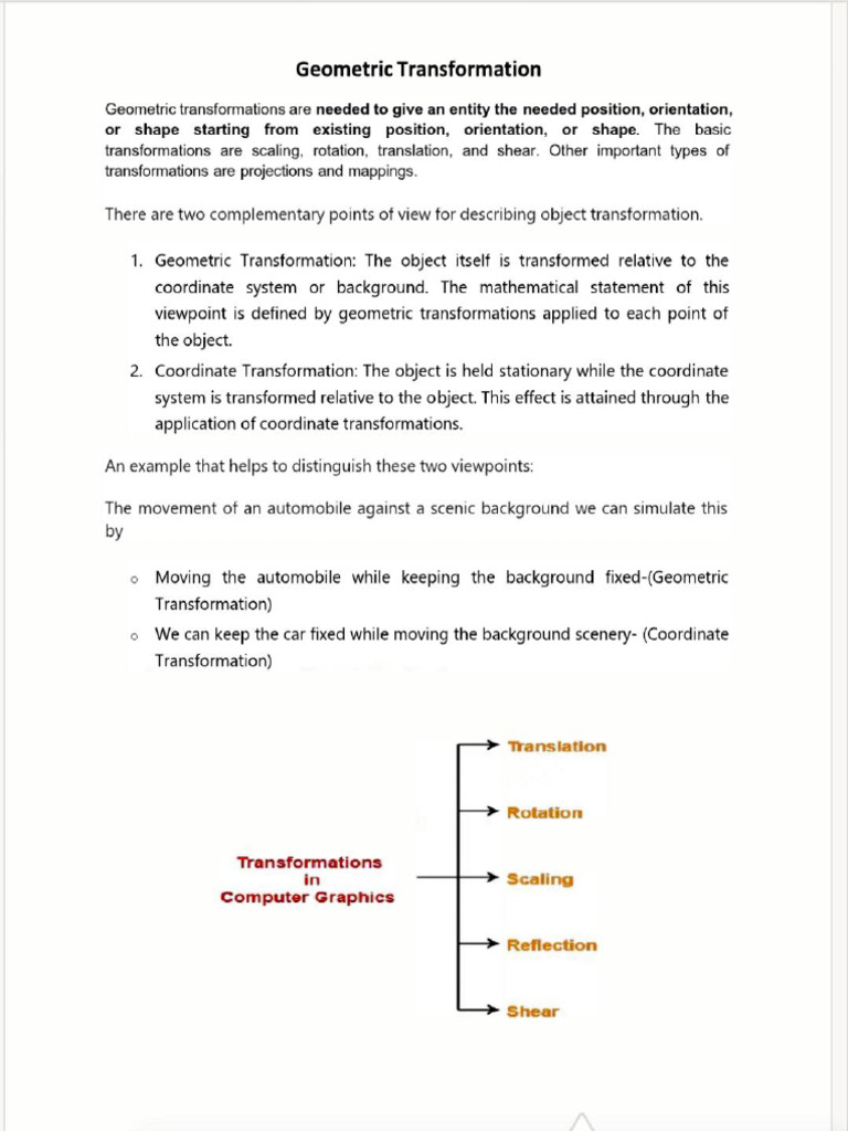 Computer Graphics and Multimedia Application PDF 12 | PDF