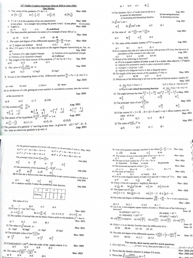 Maths | PDF