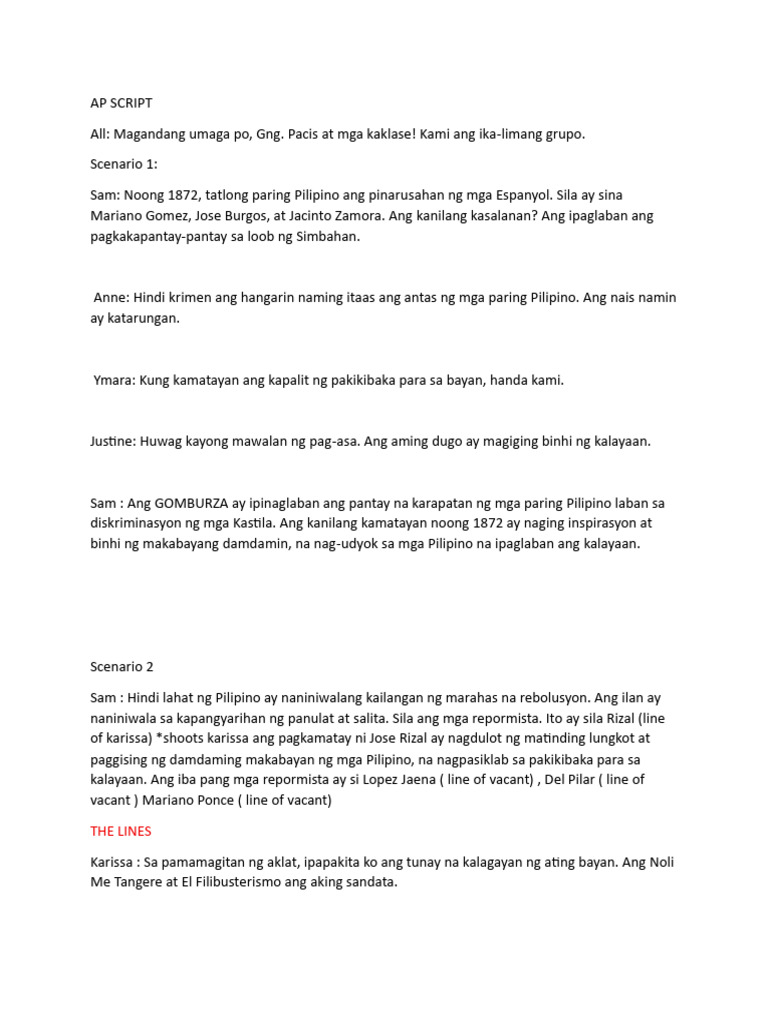 Ap Script | PDF