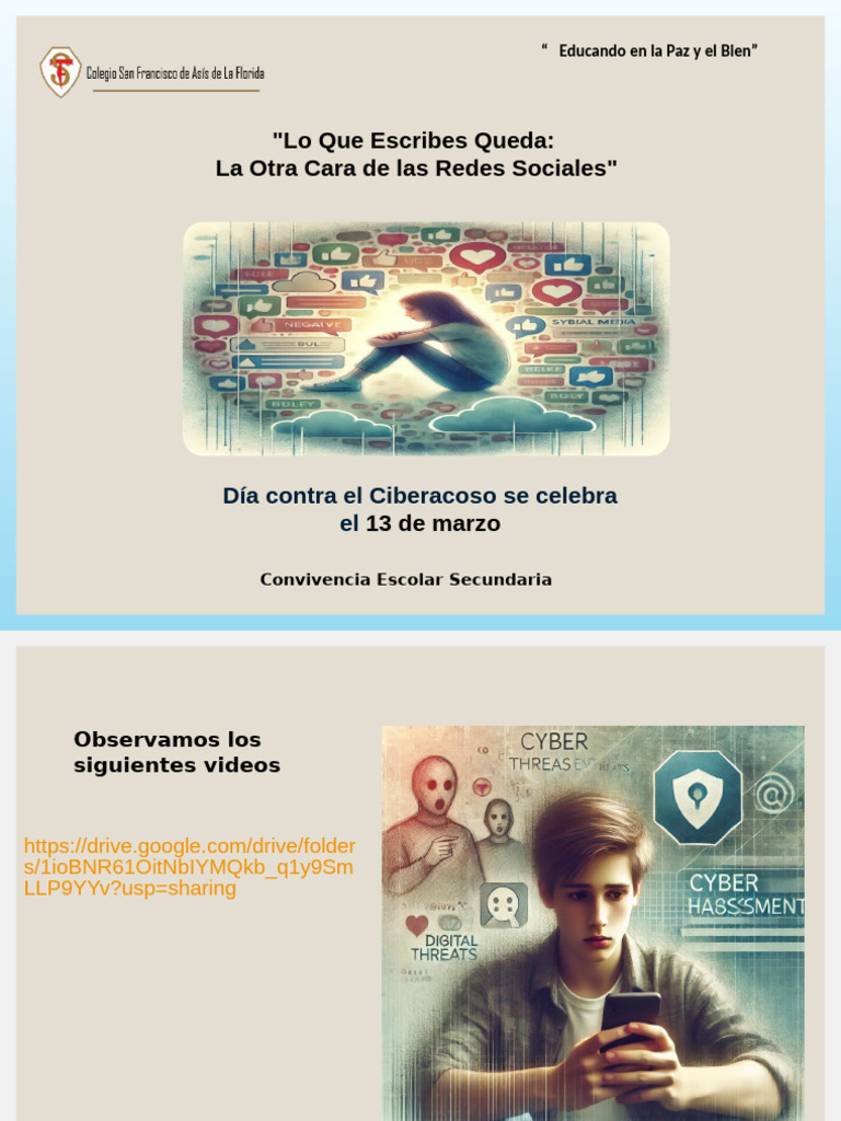 Educación en Paz y Ciberacoso Escolar | PDF | Acoso cibernético | Sicología