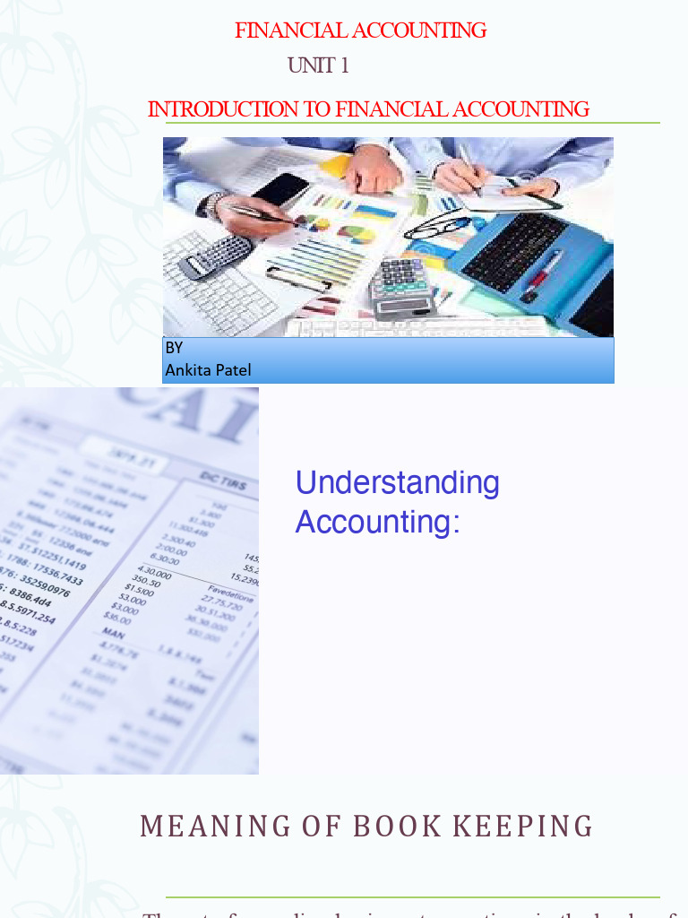 Introduction to Financial Accounting Basics | PDF | Debits And Credits ...