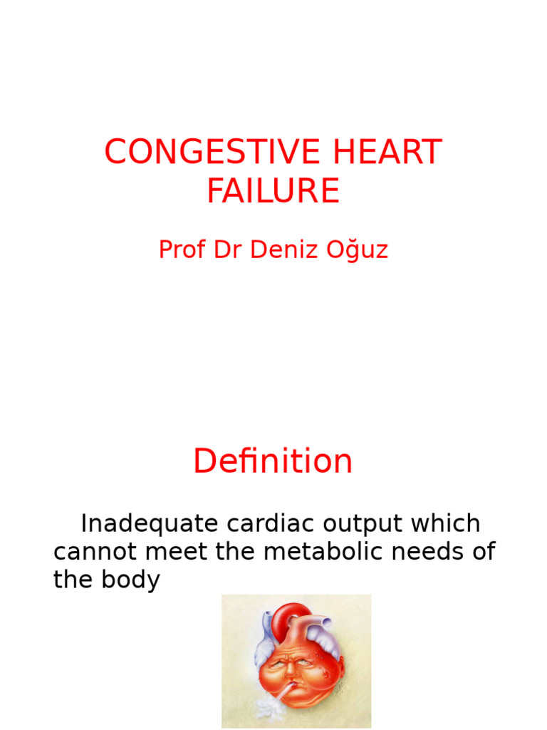Congestive Heart Failure | PDF | Heart | Diastole