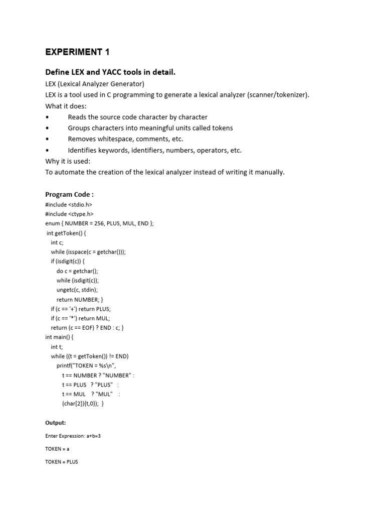 Experiment 1 | PDF