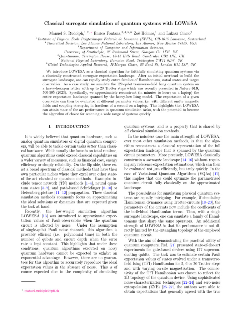 2308.09109v1 | PDF | Quantum Computing | Hamiltonian (Quantum Mechanics)