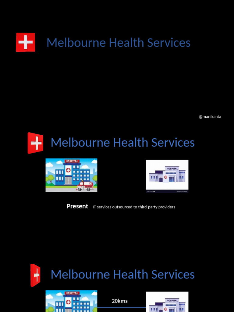 Melbourne Health Services Network Design | PDF