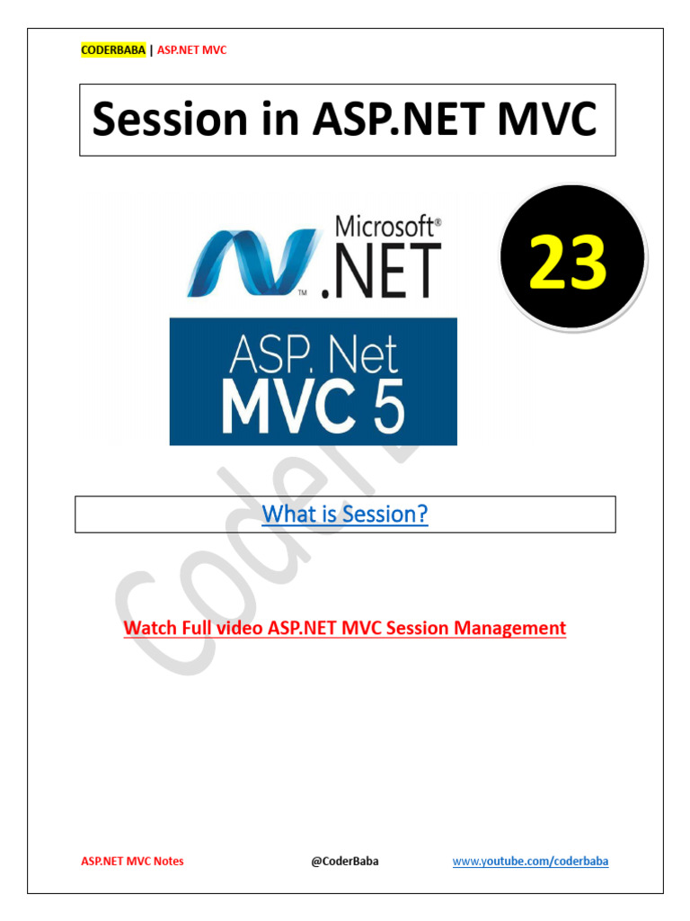 Day23 ASP.NET MVC5 Session | PDF | Active Server Pages | Model–View ...