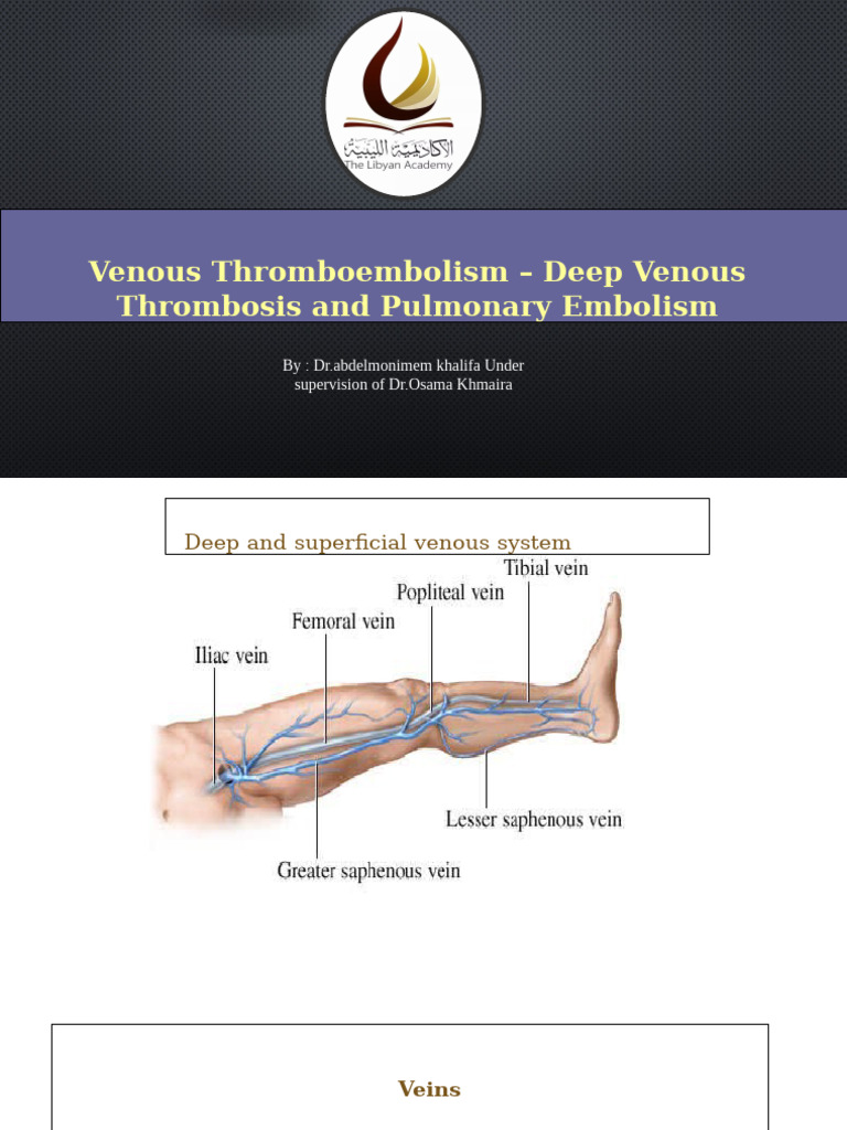 Understanding DVT and Pulmonary Embolism | PDF | Vein | Thrombosis