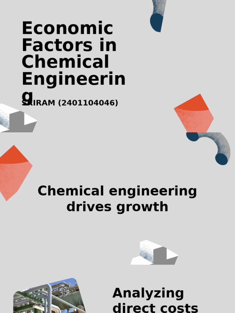 Economic Factors in Chemical Engineering | PDF