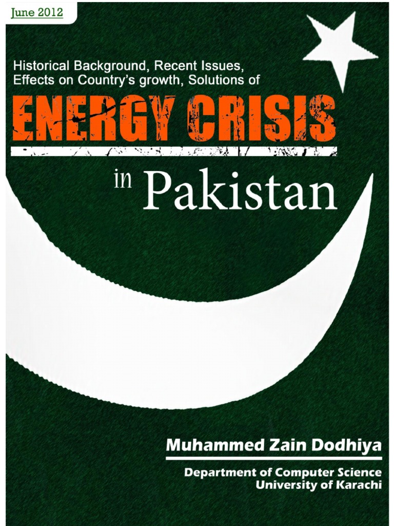 Causes and Solutions of Pakistan's Energy Crisis | PDF | Energy Crisis ...