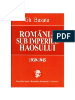 Gh.buzatu-Romania Sub Imperiul Haosului (1939-1945)