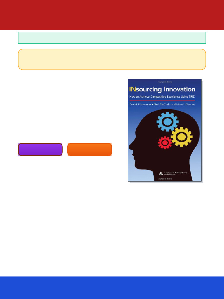 Insourcing Innovation David Silverstein Ebook Mobile Ready Version ...