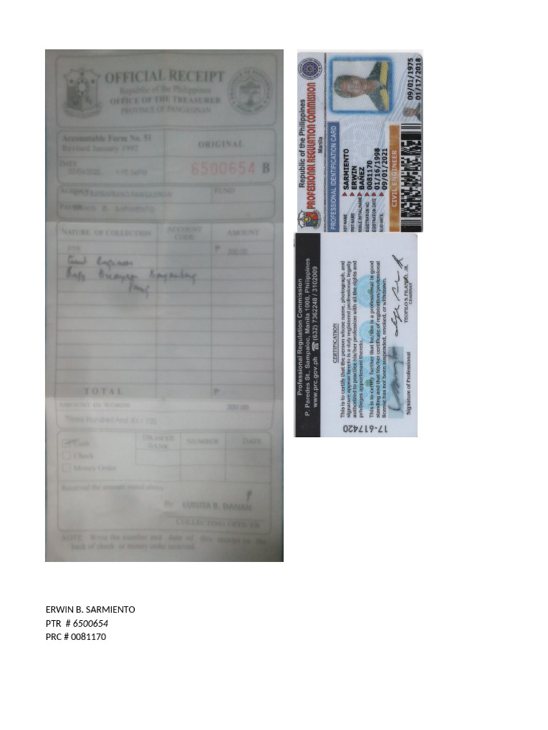 PTR Cedula or | PDF