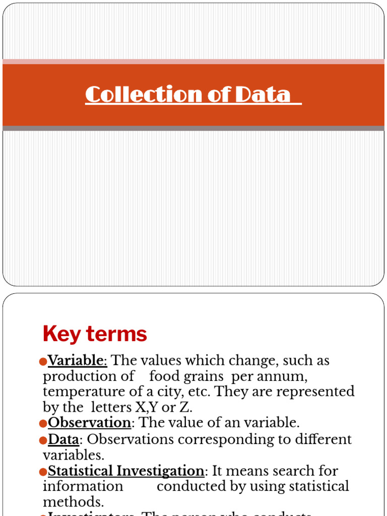 Data Collection Methods Explained | PDF | Sampling (Statistics ...