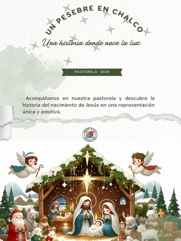 Pastorela 2025: Nacimiento de Jesús en Chalco | PDF | María, madre de ...