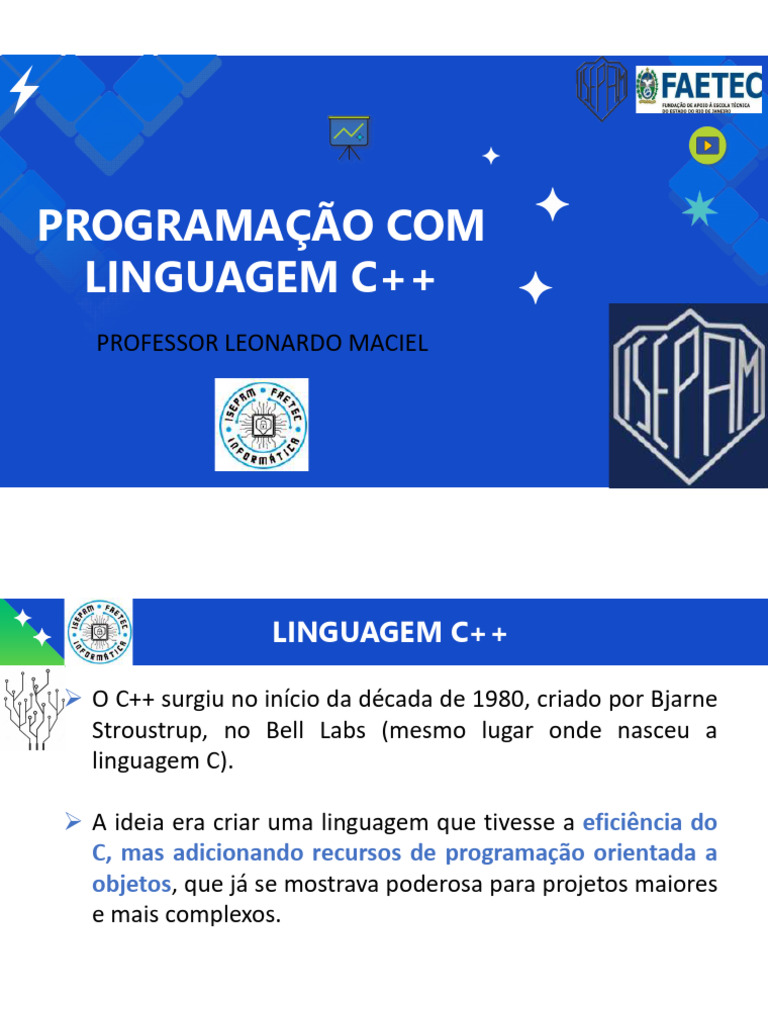 Introdução à Programação em C++ | PDF | Ponteiro (programação de ...