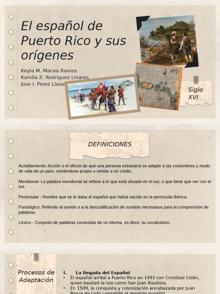 Puerto Rico XVI | PDF | Dialecto | España