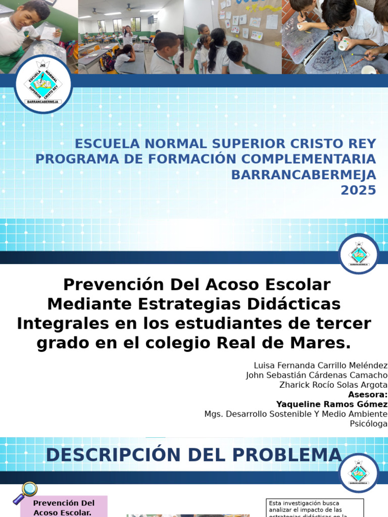 Prevención del Acoso Escolar en Aula | PDF | Enseñando | Comportamiento