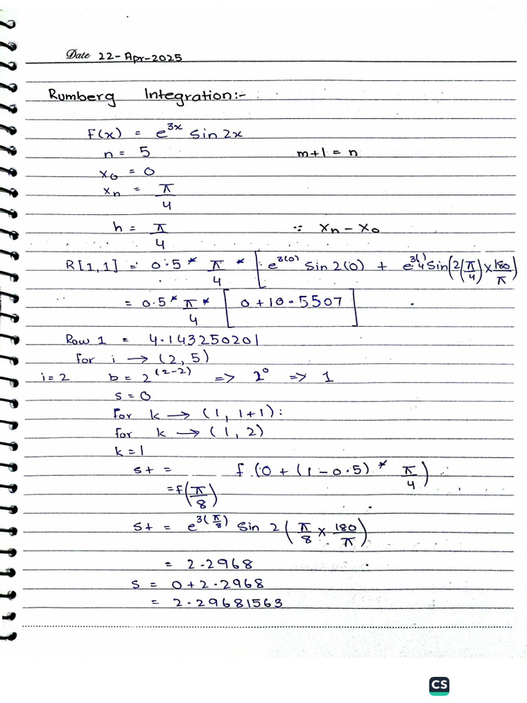 Numerical Notes | PDF