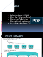 Konsep Dasar Database