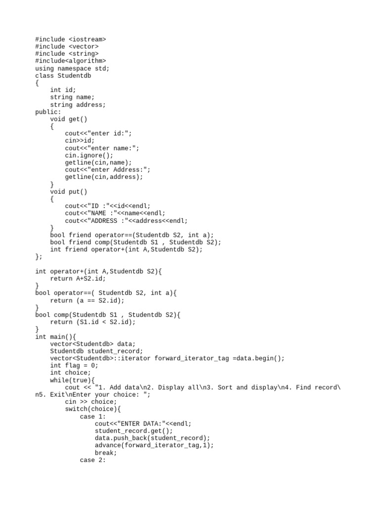 Student Database Management System | PDF | Computer Engineering | Computing