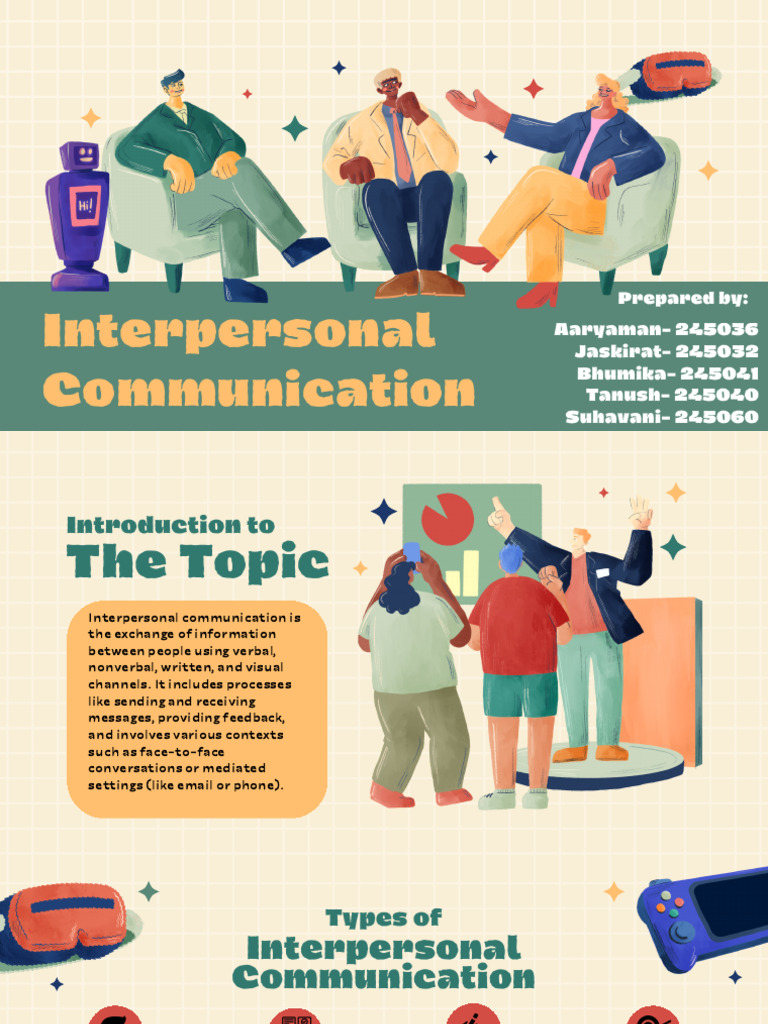 Interpersonal Communication in Teams | PDF | Communication | Nonverbal ...