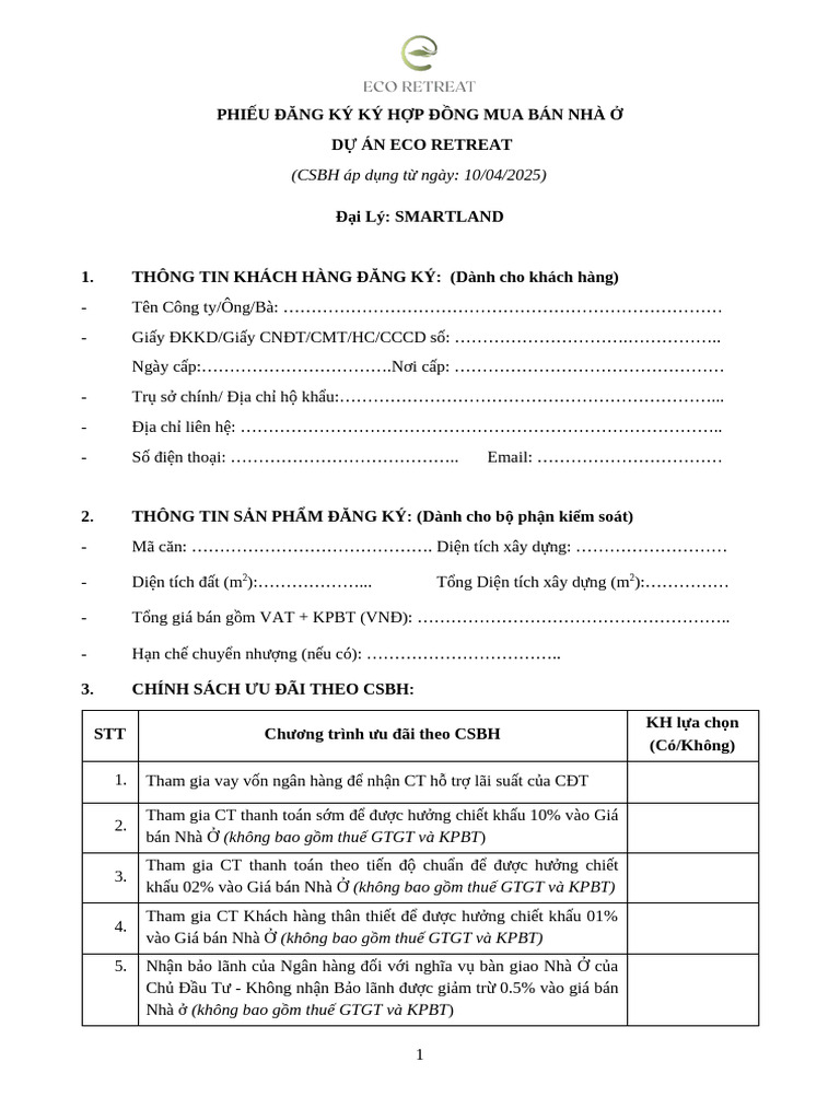 CI Home Retreat CSBH 100425 1 | PDF