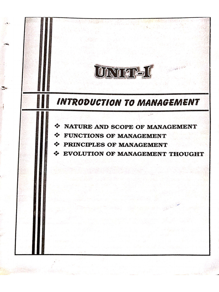 Unit 1 Pom | PDF