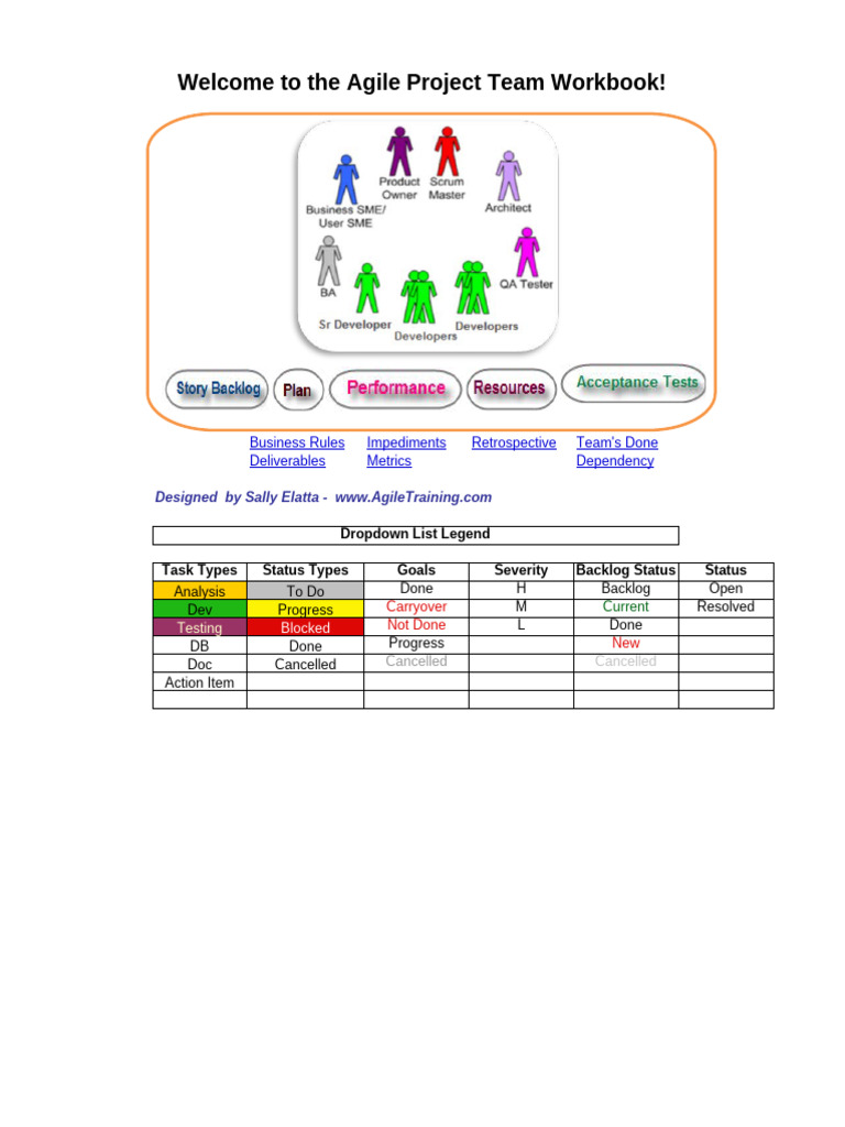 Agileprojectworkbook-V3 0 | PDF | Software Development | Software ...