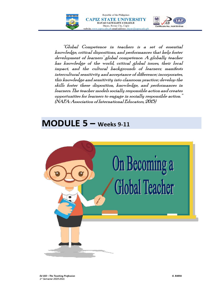 Global and Glocal Teacher Education | PDF | Teachers | Vocational Education