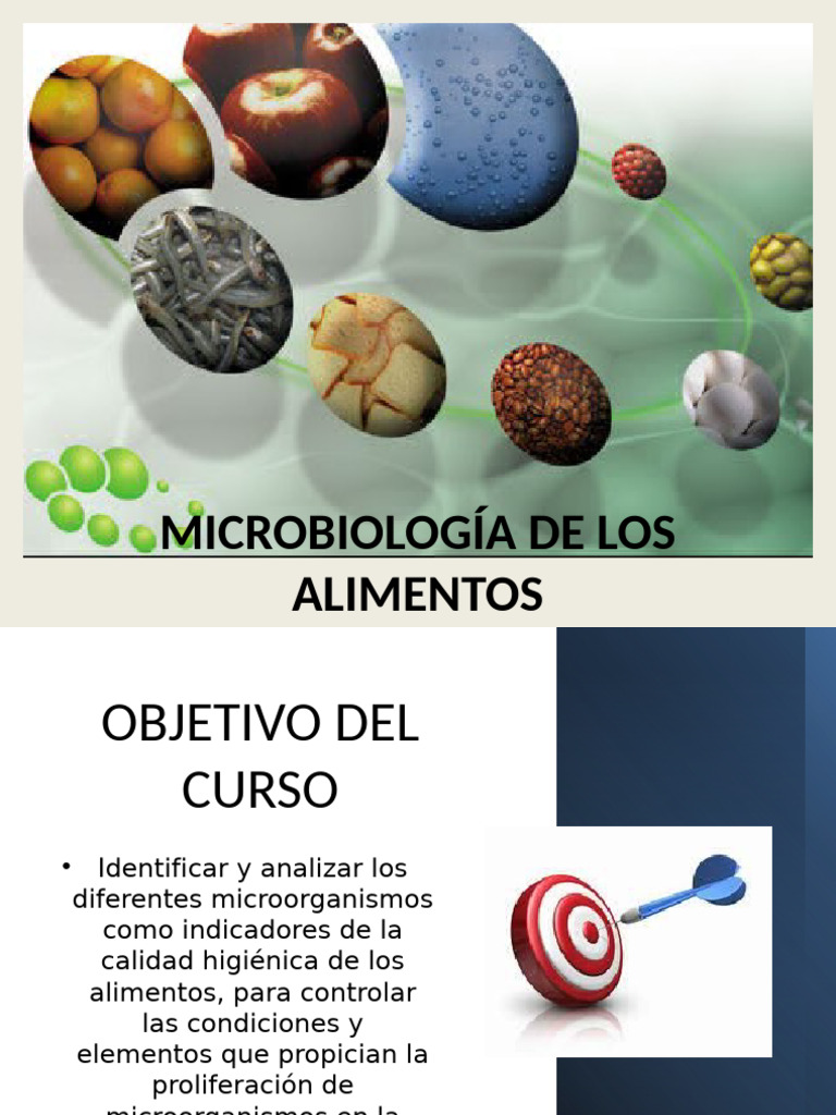 UNIDAD 1 Microbiologia Basica de Los Alimentos | PDF | Alimentos ...