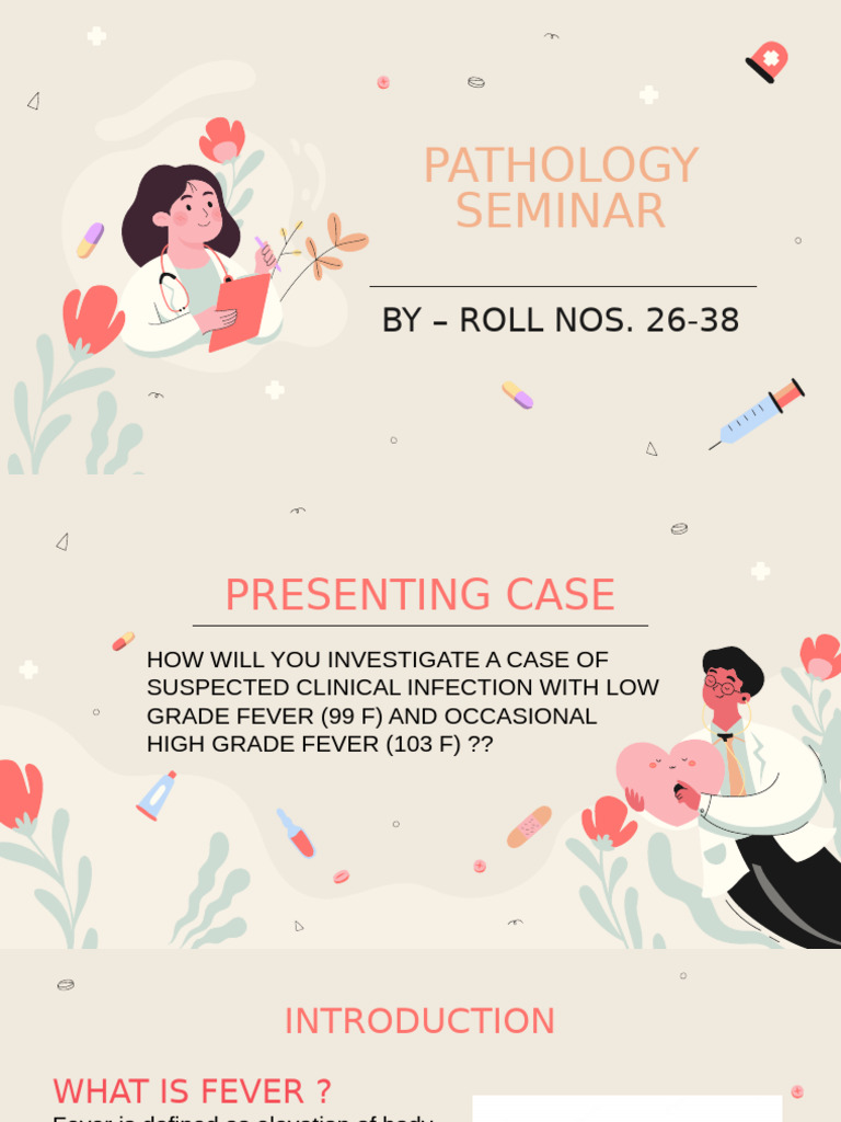 Investigating Clinical Infections with Fever | PDF | Reverse ...
