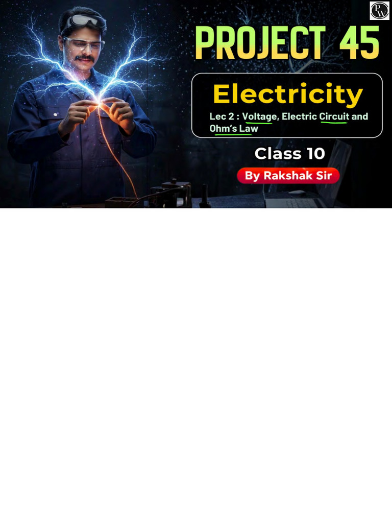 6931a8236a70fa4605eb30d7 - ## - Electricity 02 Class Notes | PDF