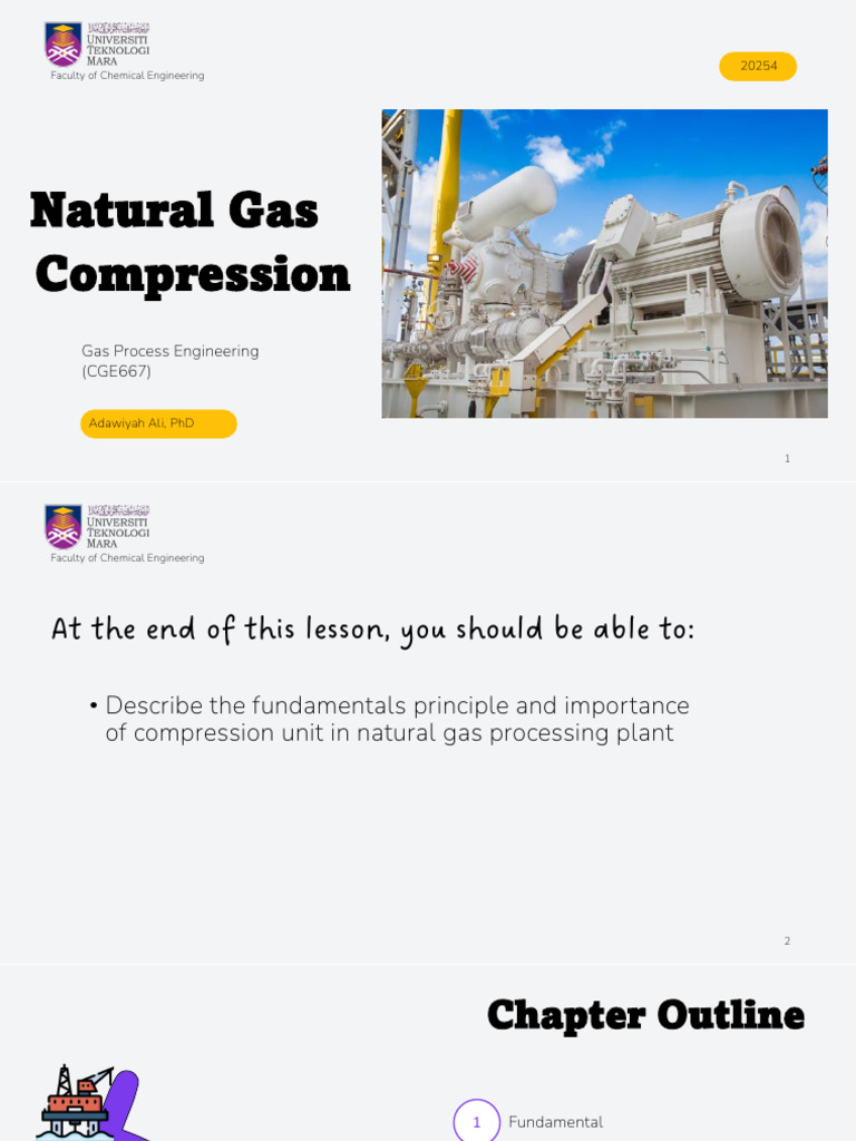 Natural Gas Compression Fundamentals | PDF | Gases | Engines