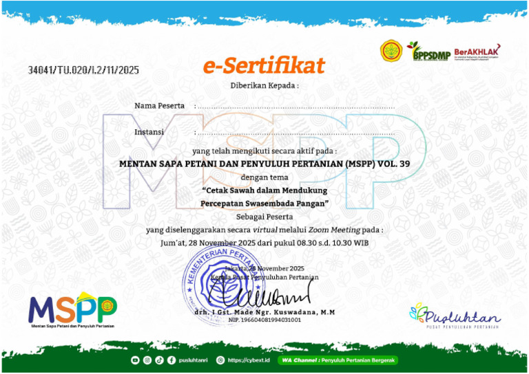 MSPP Vol 39 | PDF