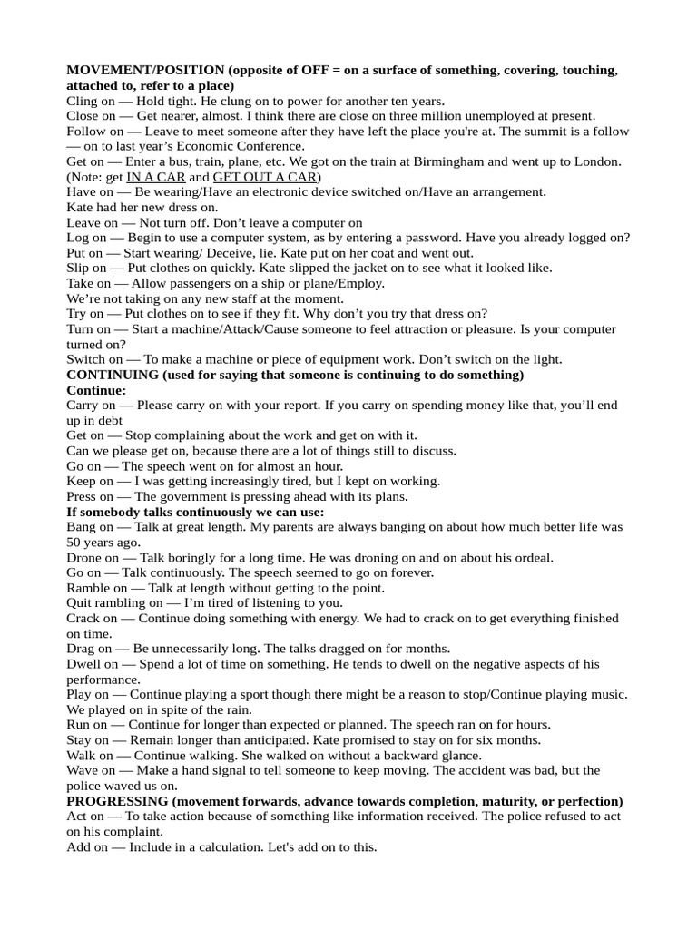 Comprehensive Guide to Phrasal Verbs with 