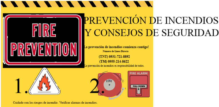 Consejos de Prevención y Seguridad Contra Incendios | PDF