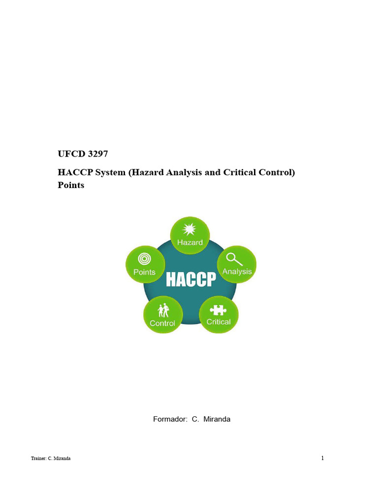 HACCP System Overview and Implementation | PDF | Food Safety