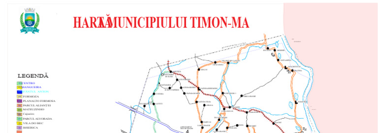 Mapa Municipal de Timon-MA | PDF