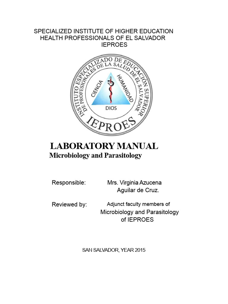 Microbiology and Parasitology Lab Manual | PDF | Angular Resolution | Virus
